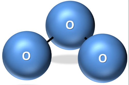 氧分子模型圖
